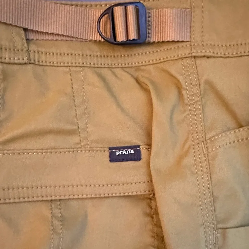 Prana Women's Brown Athletic Shorts Hiking Camping Outdoors Active - Picture 6 of 6